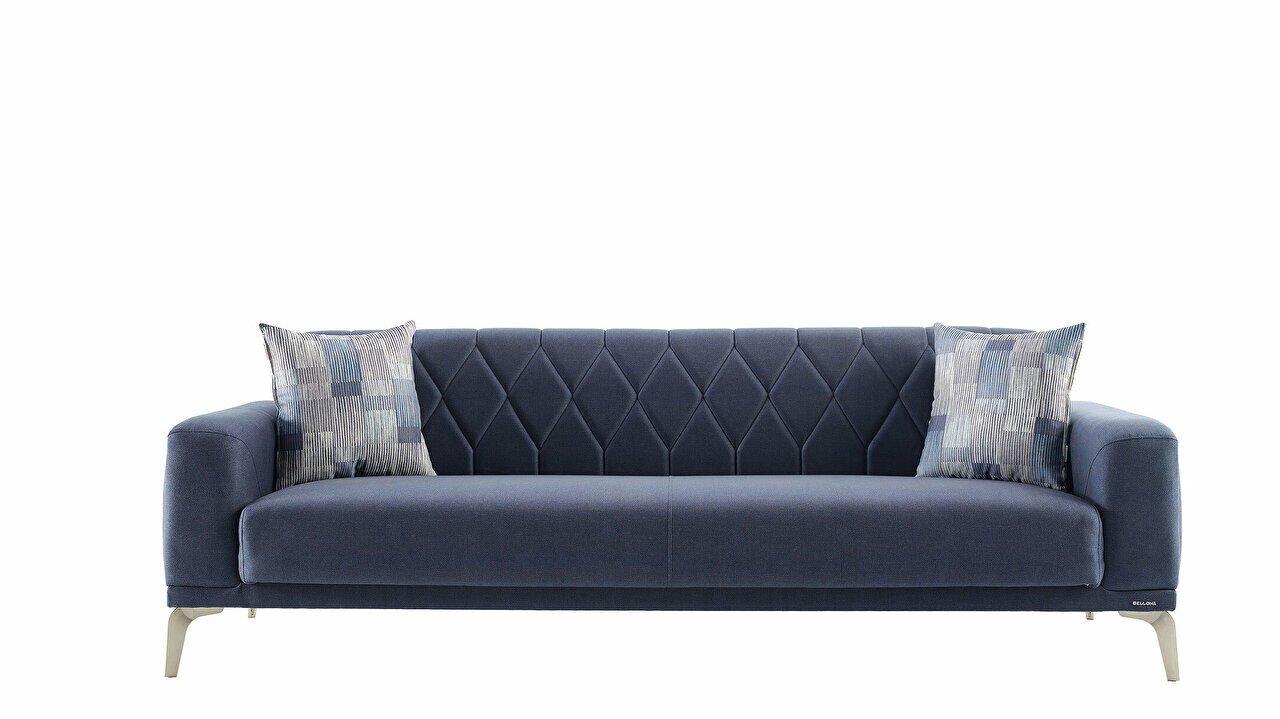 Трехместный диван Palermo - Темно-синий