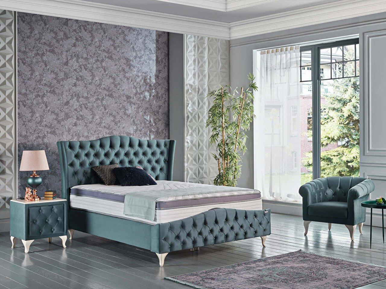 Кровать Estonya - Зеленый